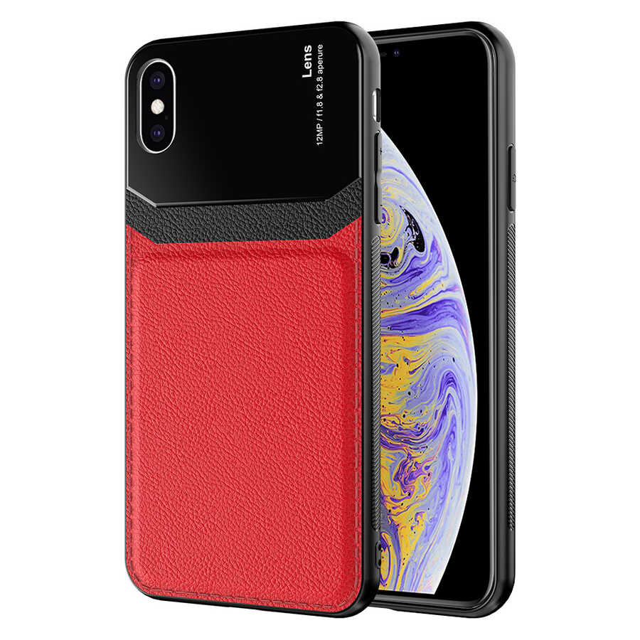 Apple iPhone XS Max 6.5 Kılıf Zore Emiks Kapak