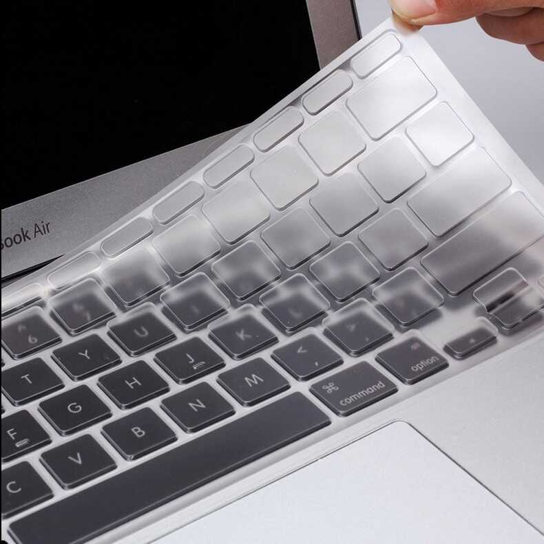 Apple Macbook 13'3 Pro 2020 A2338 Zore Klavye Koruyucu Şeffaf Silikon Ped
