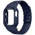 Apple Watch 10 42mm Zore KRD-142 Airbag Tasarımlı Kasa Koruyuculu Silikon Kordon