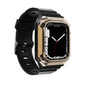 Apple Watch 40mm Zore KRD-88 Sert PC Kasa Koruyuculu Silikon Kordon
