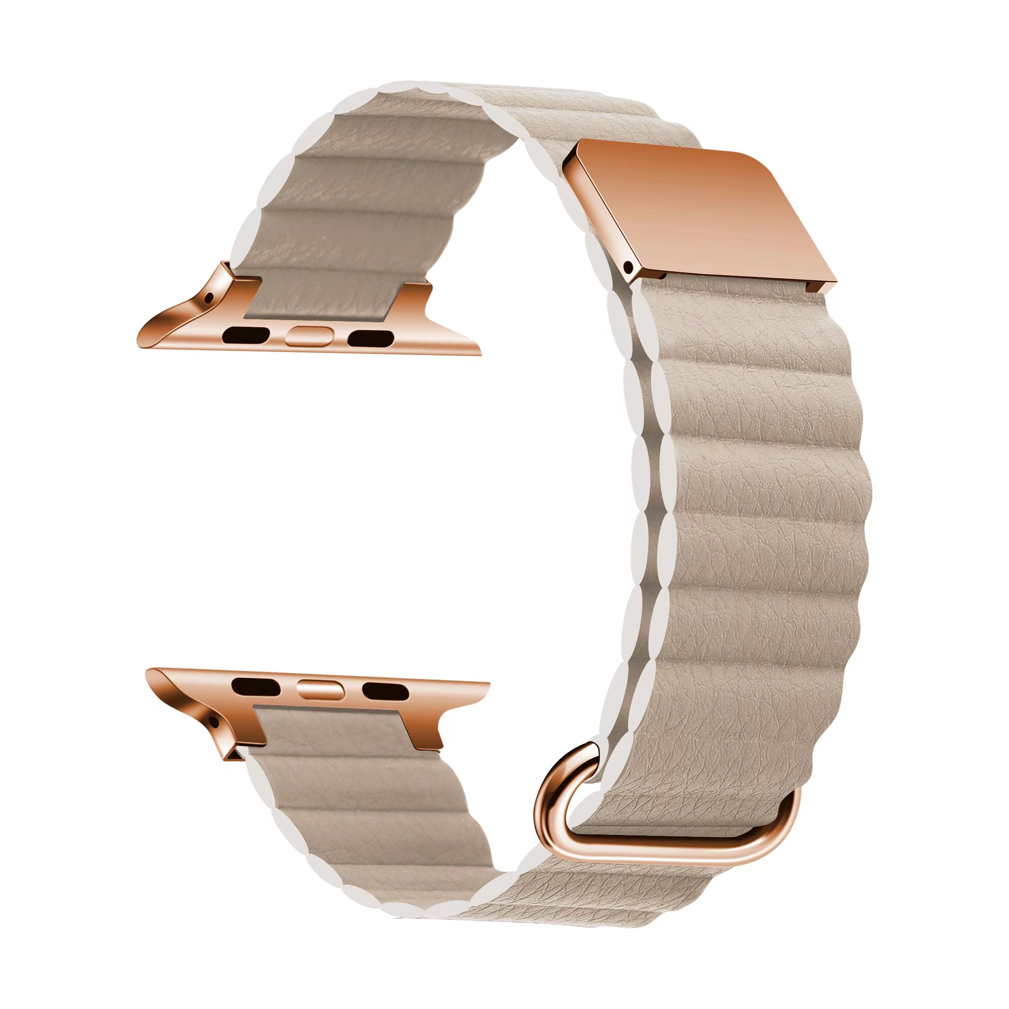 Apple Watch 42mm KRD-78 PU Deri Kordon Strap Kayış