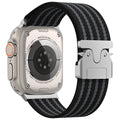 Apple Watch 49mm Zore KRD-133 Naylon Kumaş Hasır Örgülü Kordon