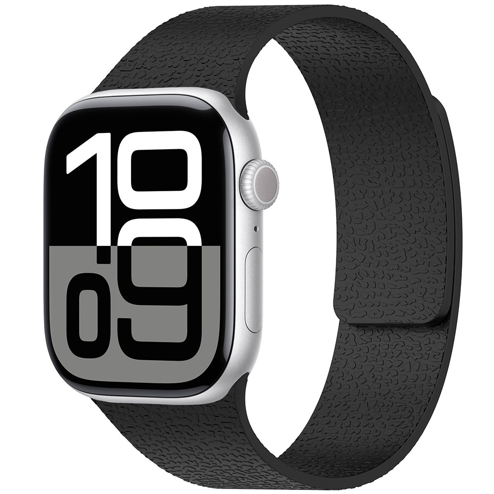 Apple Watch 7 41mm Zore KRD-136 Kabartma Desenli Silikon Kordon