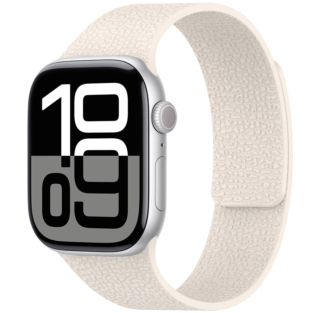 Apple Watch 7 45mm Zore KRD-136 Kabartma Desenli Silikon Kordon