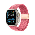 Apple Watch Ultra 49mm Zore KRD-134 Örgü Tasarımlı Hasır Kordon Strap Kayış