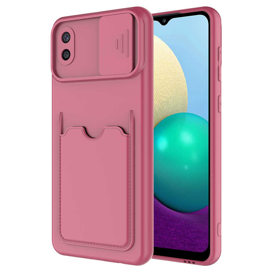 Galaxy A02 Kılıf Zore Kartix Kapak