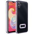 Galaxy A05 Kılıf Kamera Korumalı Logo Gösteren Zore Omega Kapak