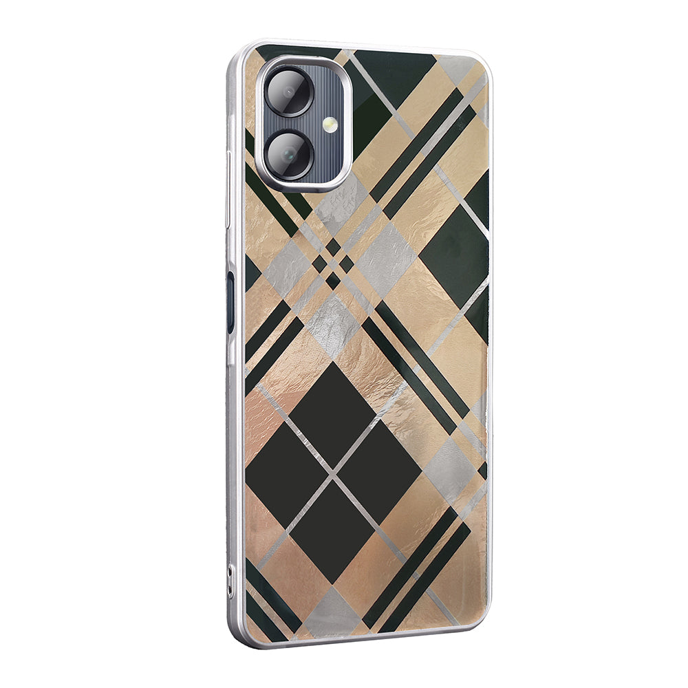 Galaxy A06 Kılıf Desenli Zore Mep Kapak Geometrik