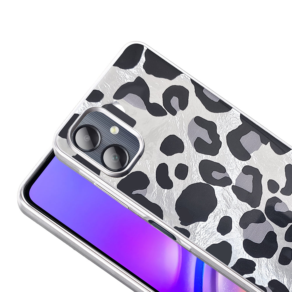 Galaxy A06 Kılıf Desenli Zore Mep Kapak İncili Fiyonk