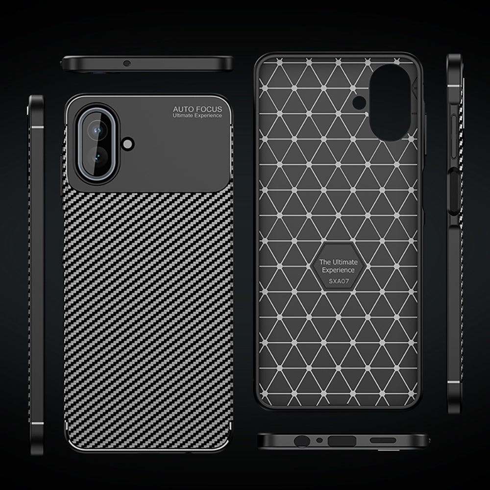 Galaxy A07 Kılıf Zore Negro Silikon Kapak Siyah