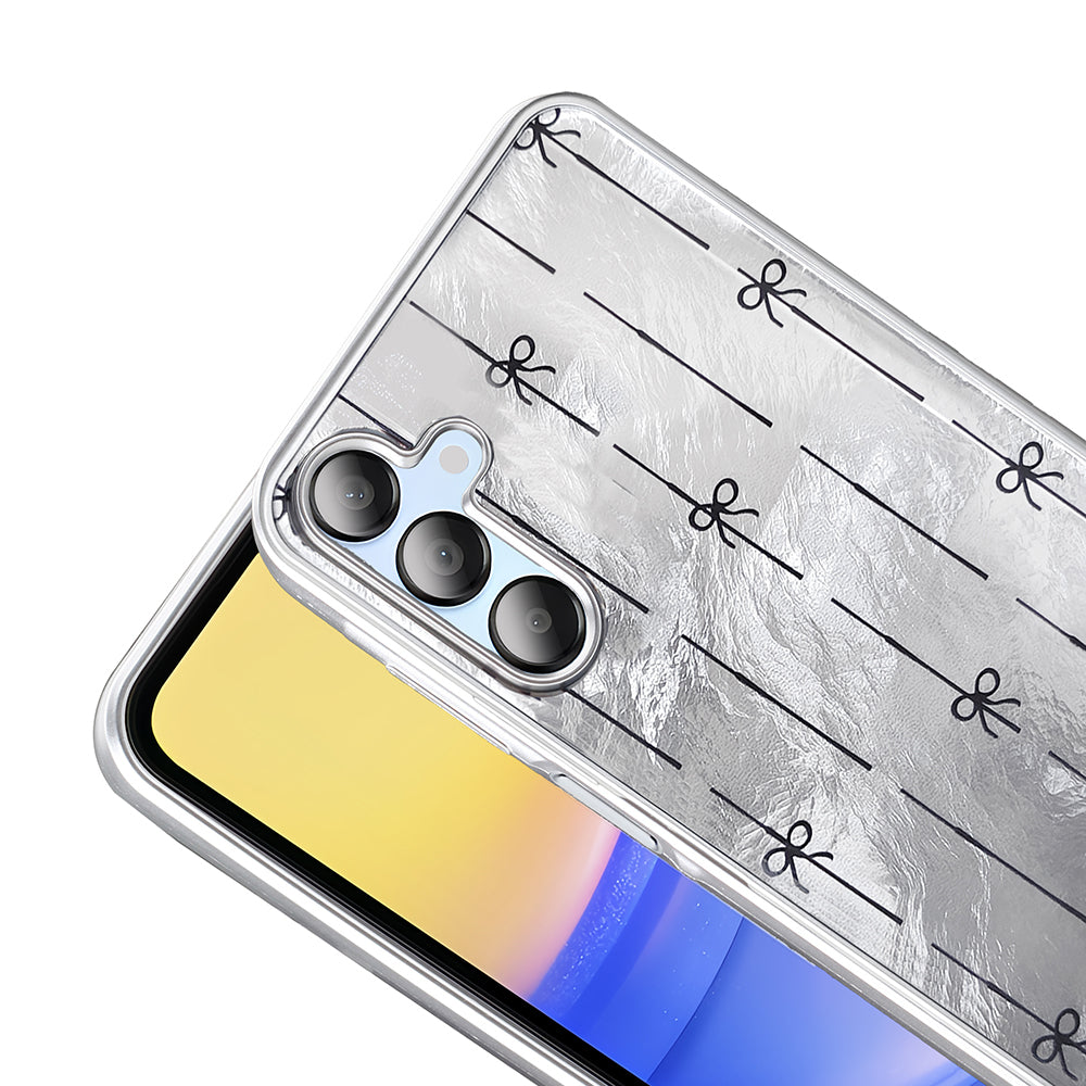 Galaxy A15 Kılıf Desenli Zore Mep Kapak Geometrik