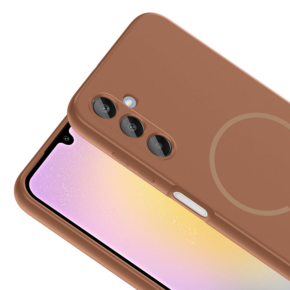 Galaxy A15 Kılıf M-safe Şarj Özellikli Zore Meta Kapak