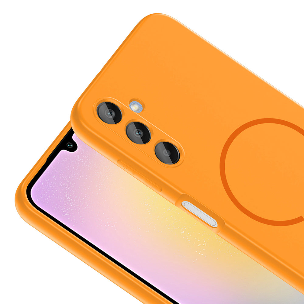 Galaxy A15 Kılıf M-safe Şarj Özellikli Zore Meta Kapak