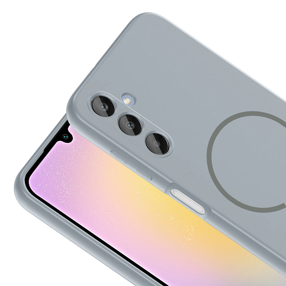 Galaxy A15 Kılıf M-safe Şarj Özellikli Zore Meta Kapak