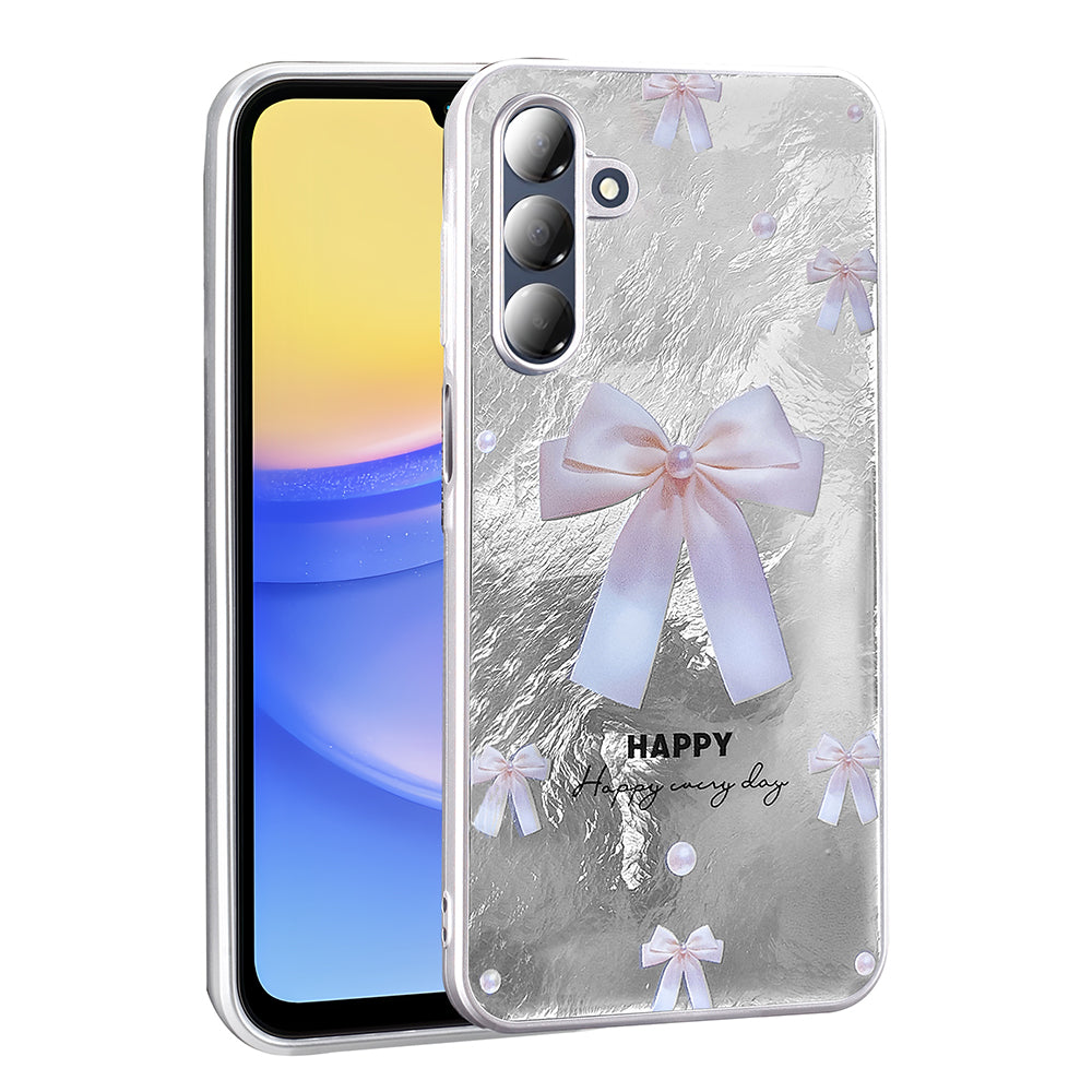 Galaxy A16 Kılıf Desenli Zore Mep Kapak Gold Leopar