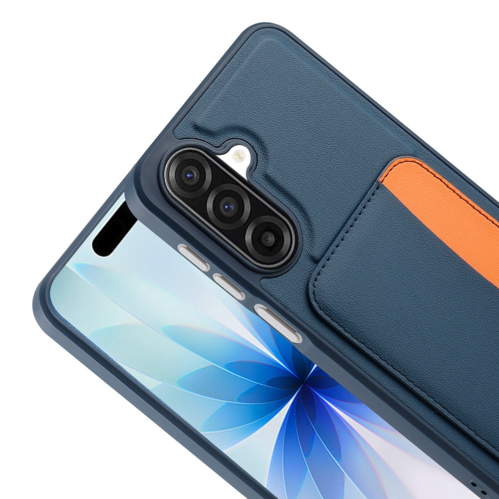 Galaxy A17 Kılıf Kartlıklı Zore X-Kart Silikon Kapak