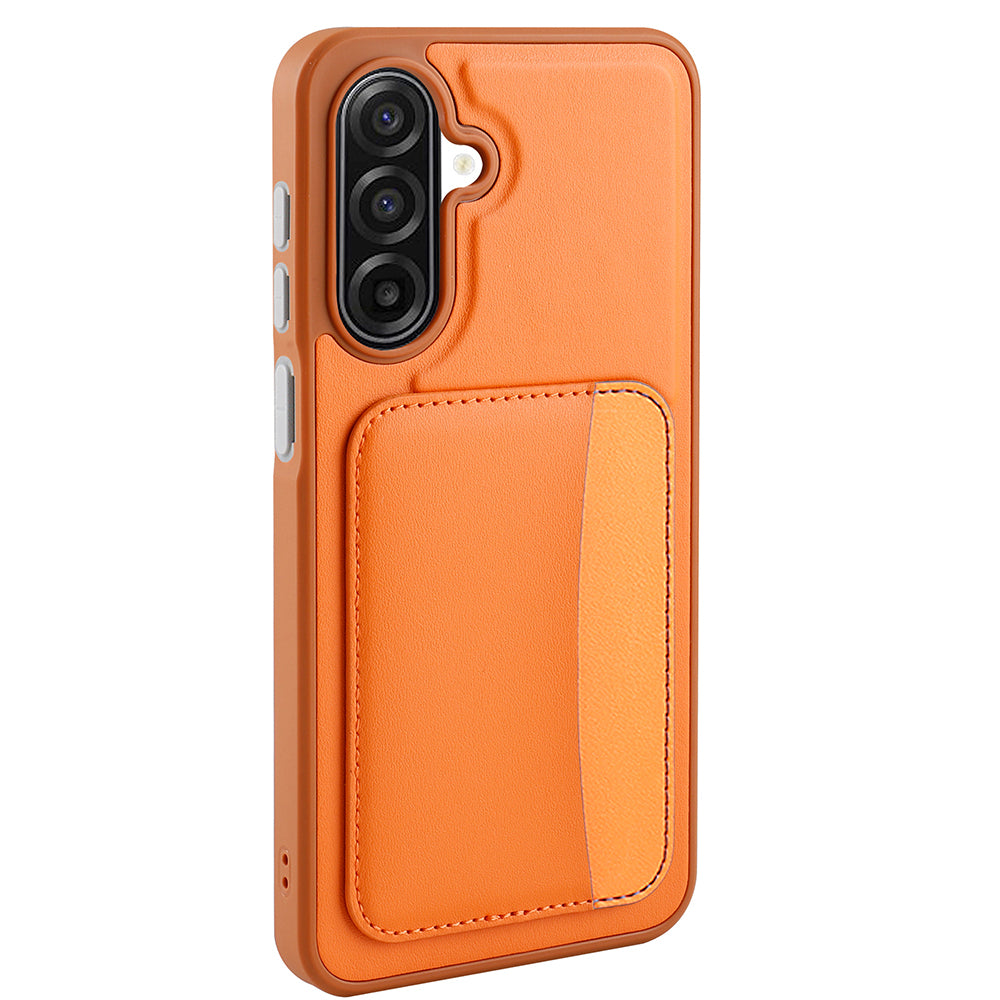 Galaxy A17 Kılıf Kartlıklı Zore X-Kart Silikon Kapak