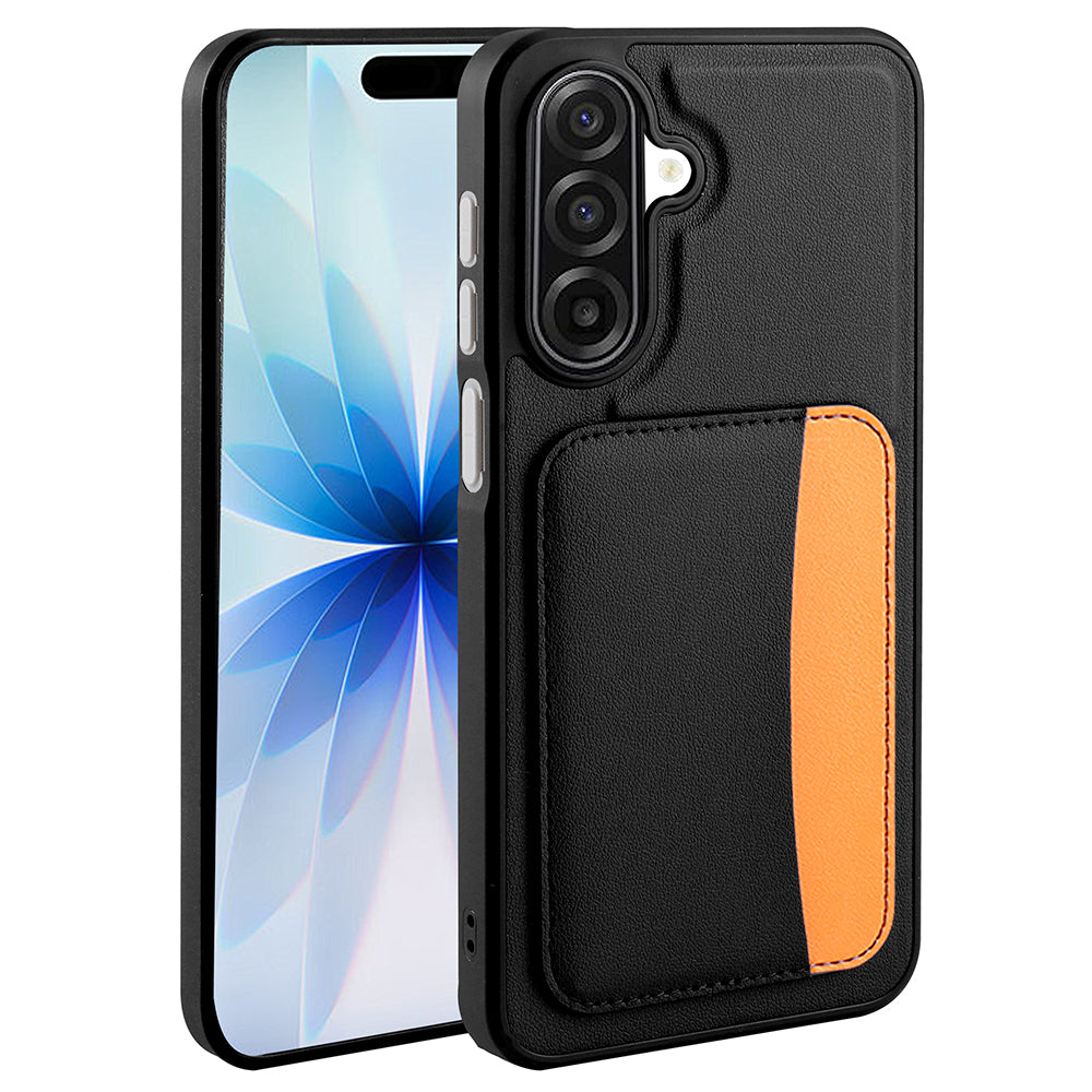 Galaxy A17 Kılıf Kartlıklı Zore X-Kart Silikon Kapak