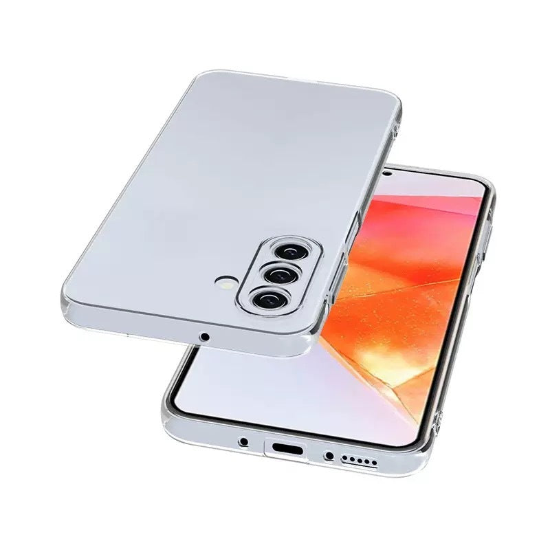 Galaxy A17 Kılıf Zore Süper Silikon Kapak Şeffaf