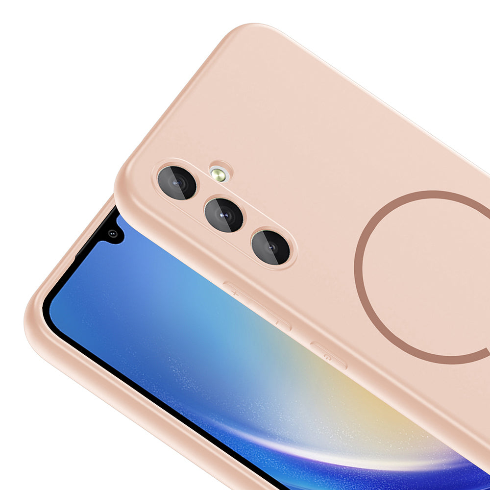 Galaxy A24 Kılıf M-safe Şarj Özellikli Zore Meta Kapak