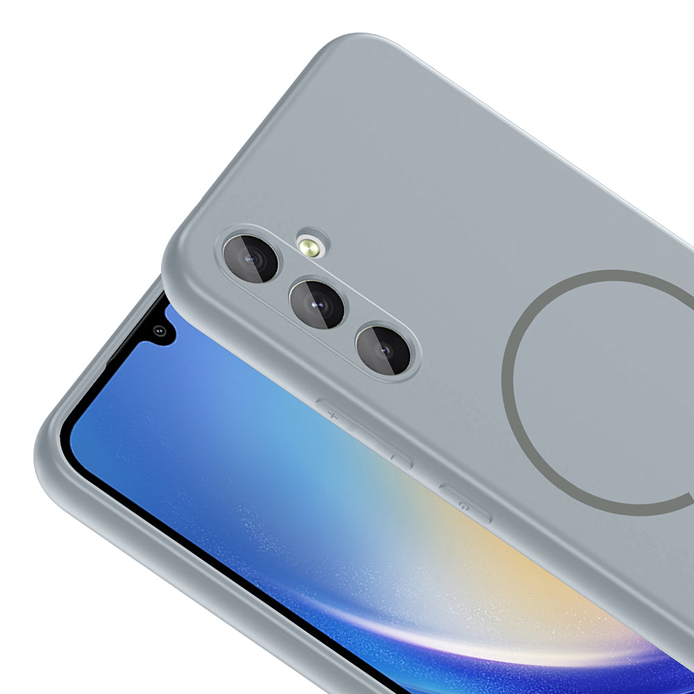 Galaxy A24 Kılıf M-safe Şarj Özellikli Zore Meta Kapak