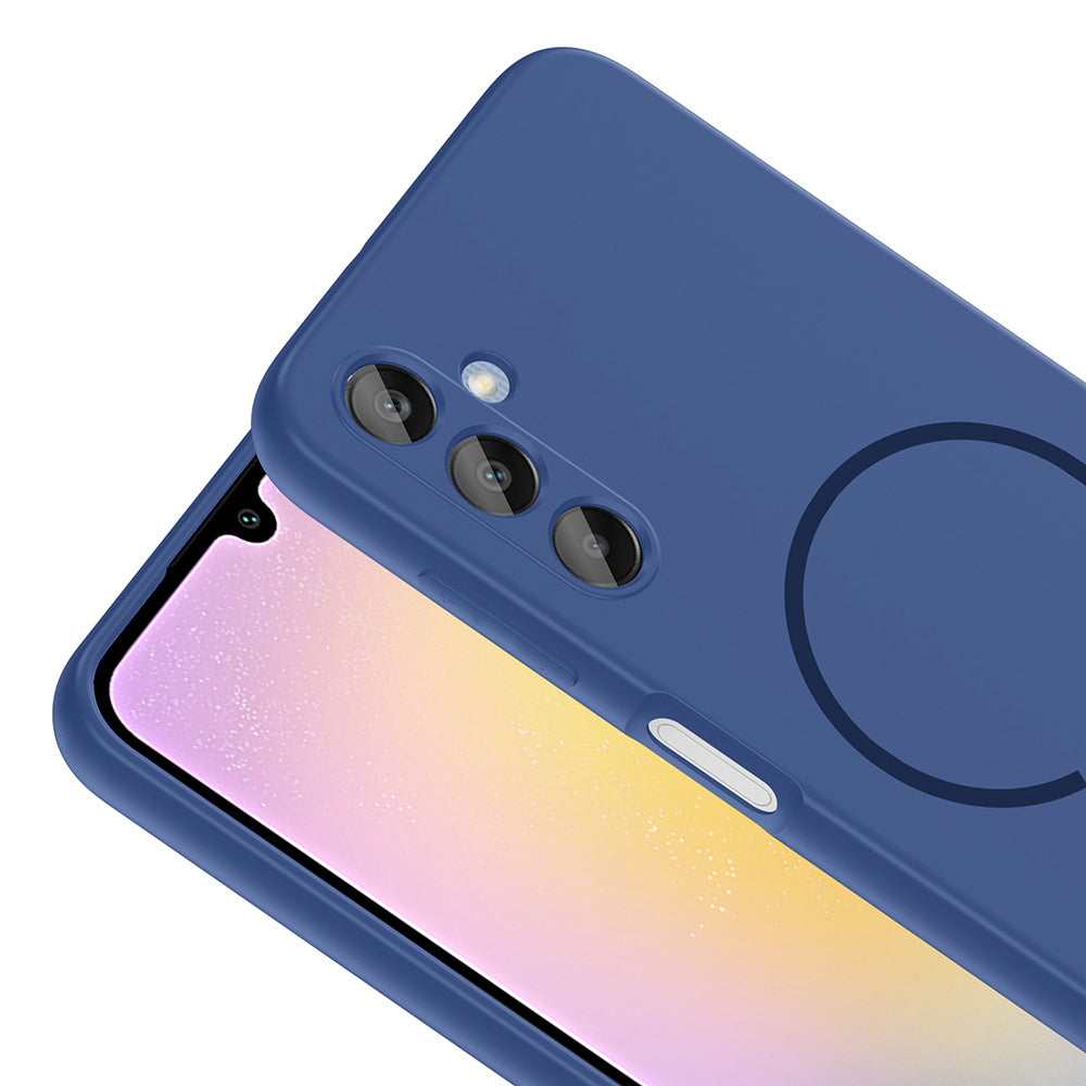 Galaxy A25 Kılıf M-safe Şarj Özellikli Zore Meta Kapak