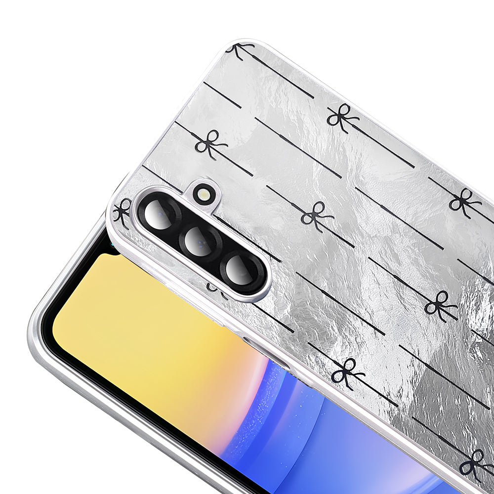 Galaxy A26 Kılıf Desenli Zore Mep Kapak Gold Leopar