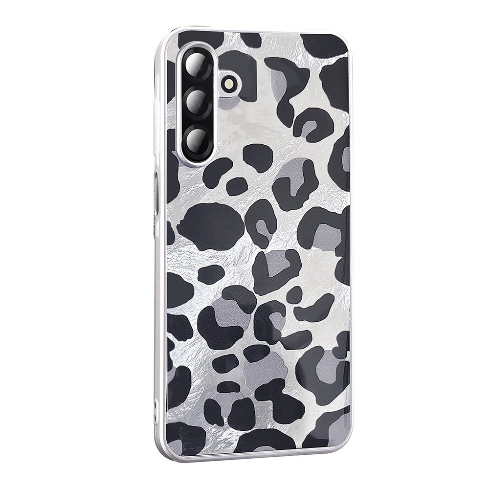 Galaxy A26 Kılıf Desenli Zore Mep Kapak Gold Leopar