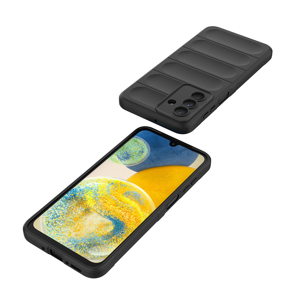 Galaxy A26 Kılıf Esnek TPU Oyuklu Arka Yüzey Tasarımlı Zore Etnik Silikon Kapak