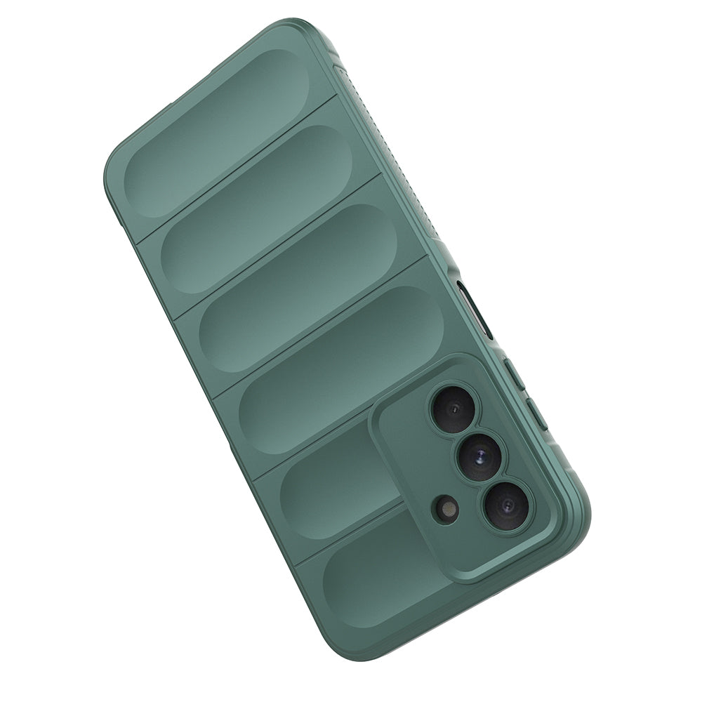 Galaxy A26 Kılıf Esnek TPU Oyuklu Arka Yüzey Tasarımlı Zore Etnik Silikon Kapak