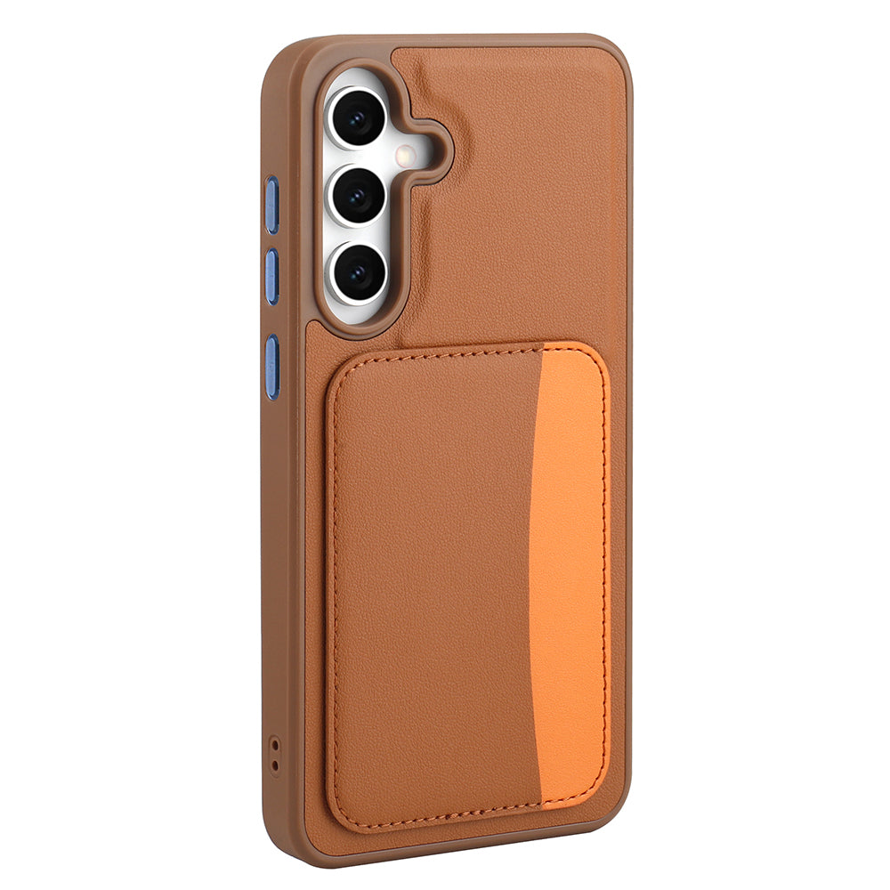 Galaxy A26 Kılıf Kartlıklı Zore X-Kart Silikon Kapak