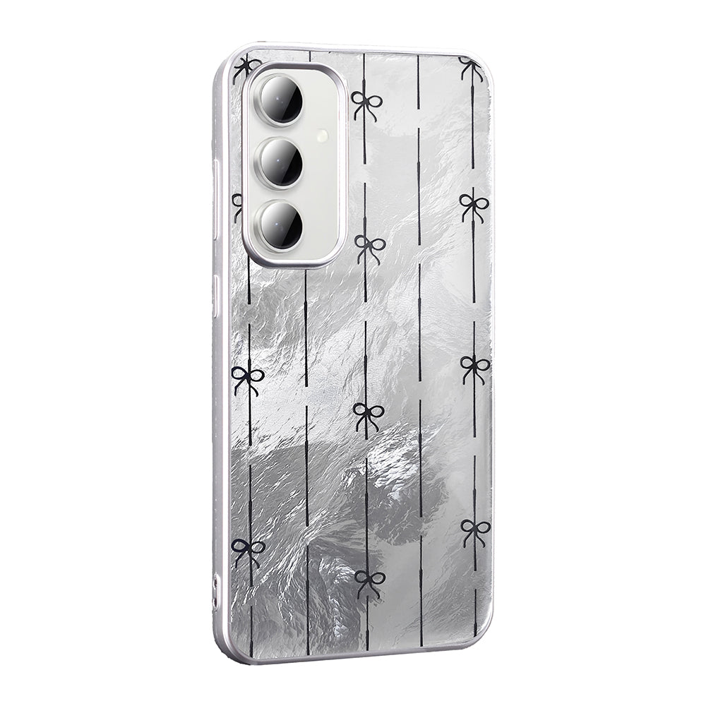 Galaxy A35 Kılıf Desenli Zore Mep Kapak Gri Leopar