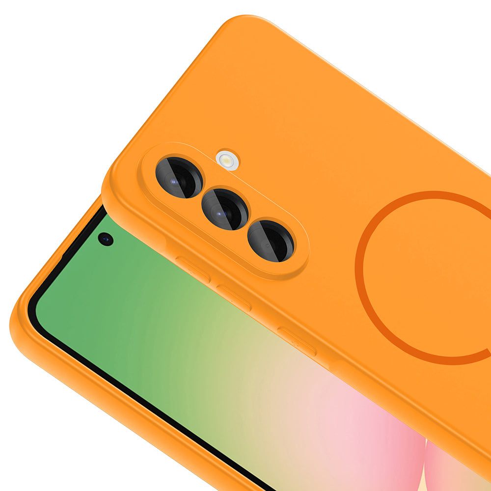 Galaxy A36 Kılıf M-safe Şarj Özellikli Zore Meta Kapak