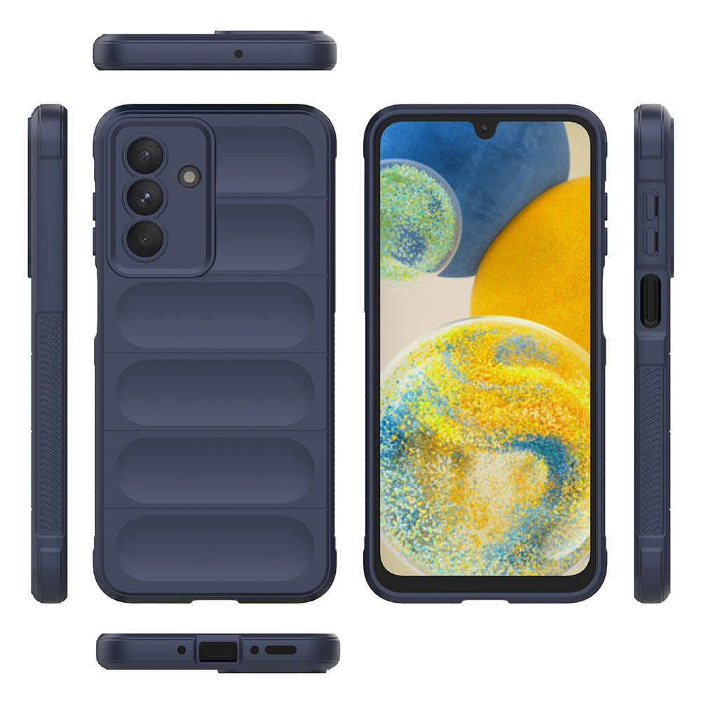 Galaxy A56 Kılıf Esnek TPU Oyuklu Arka Yüzey Tasarımlı Zore Etnik Silikon Kapak