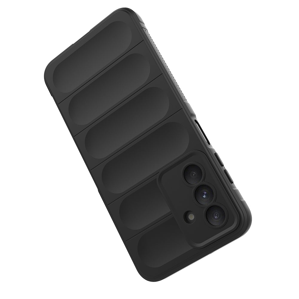 Galaxy A56 Kılıf Esnek TPU Oyuklu Arka Yüzey Tasarımlı Zore Etnik Silikon Kapak