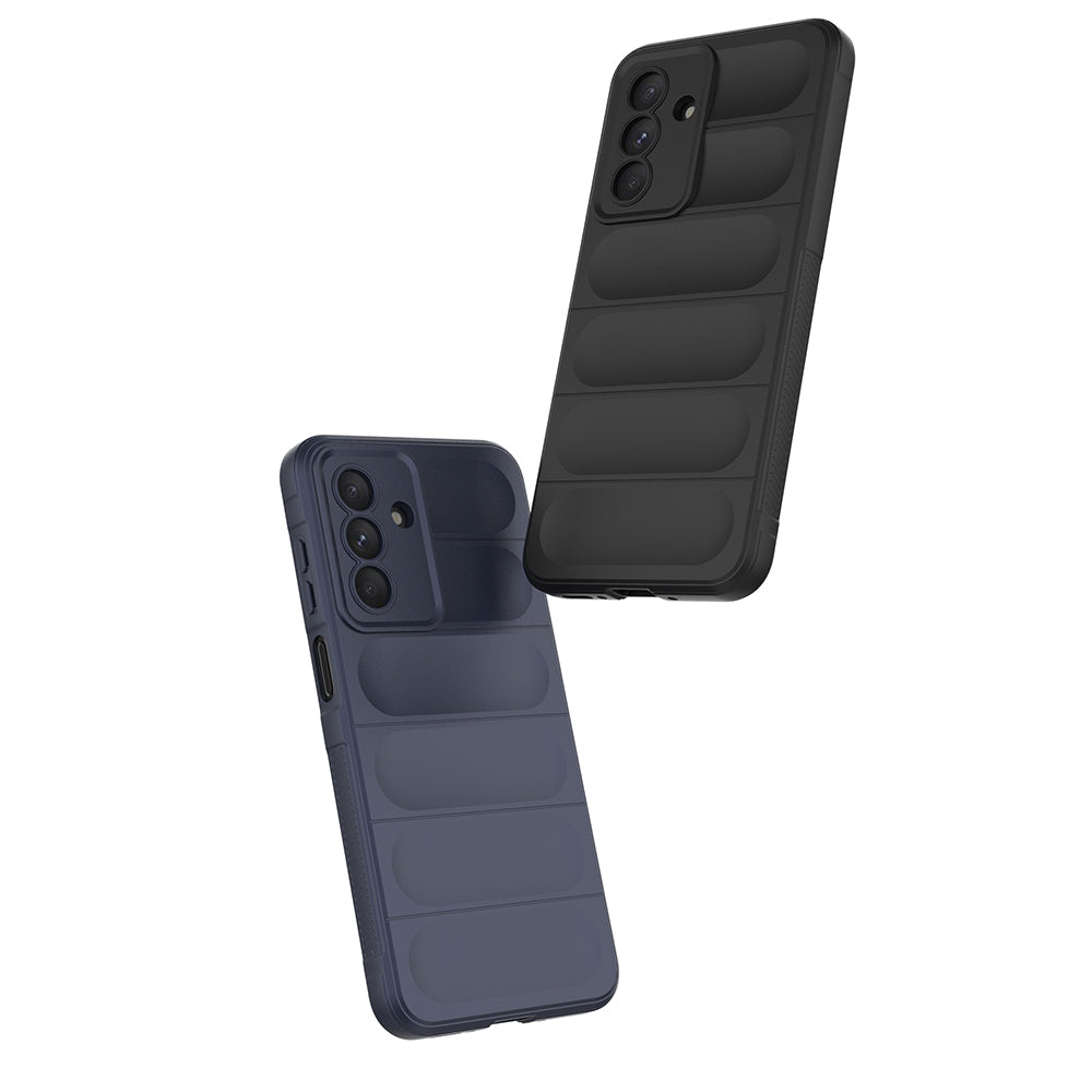 Galaxy A56 Kılıf Esnek TPU Oyuklu Arka Yüzey Tasarımlı Zore Etnik Silikon Kapak