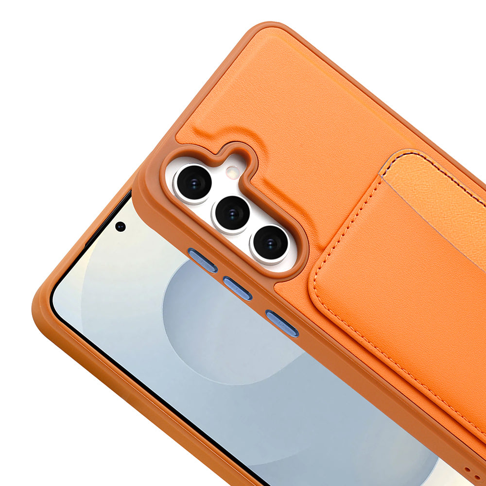 Galaxy A56 Kılıf Kartlıklı Zore X-Kart Silikon Kapak