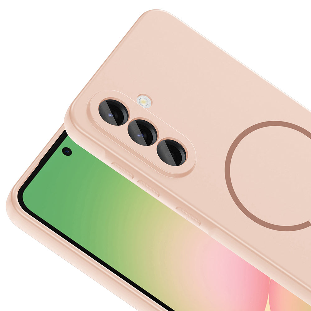 Galaxy A56 Kılıf M-safe Şarj Özellikli Zore Meta Kapak
