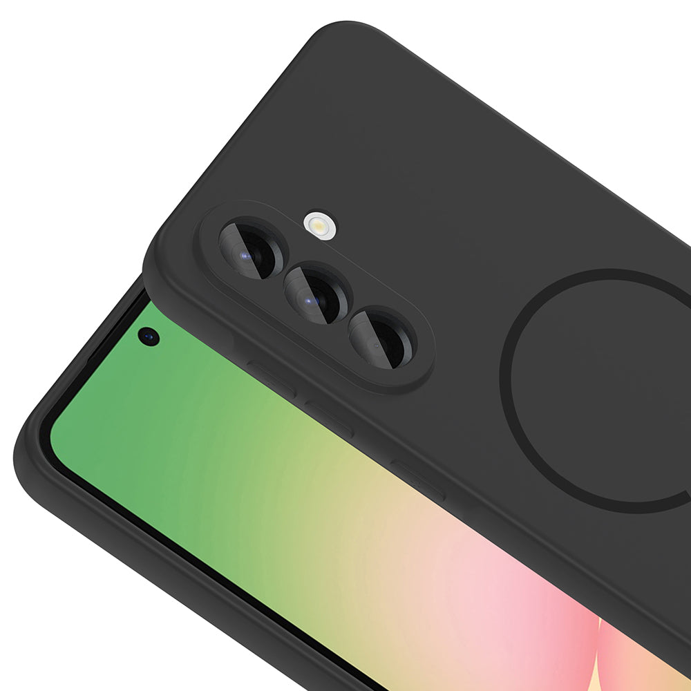 Galaxy A56 Kılıf M-safe Şarj Özellikli Zore Meta Kapak