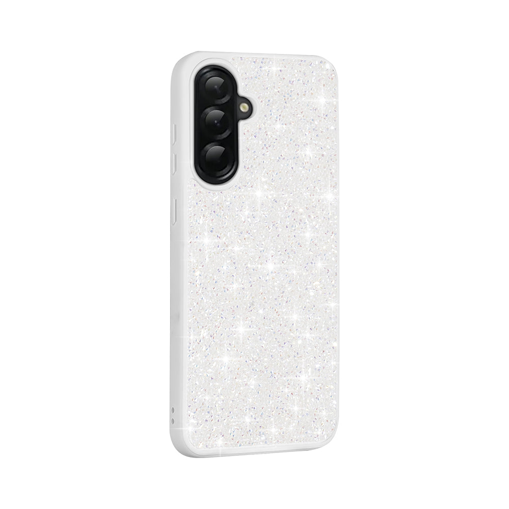 Galaxy A56 Kılıf Parlak Taşlı Tasarım Zore Pırlanta Kapak Pembe
