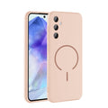 Galaxy A57 Kılıf M-safe Şarj Özellikli Zore Meta Kapak