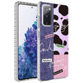 Galaxy S20 FE Kılıf Airbag Kenarlı Renkli Desenli Silikon Zore Elegans Kapak
