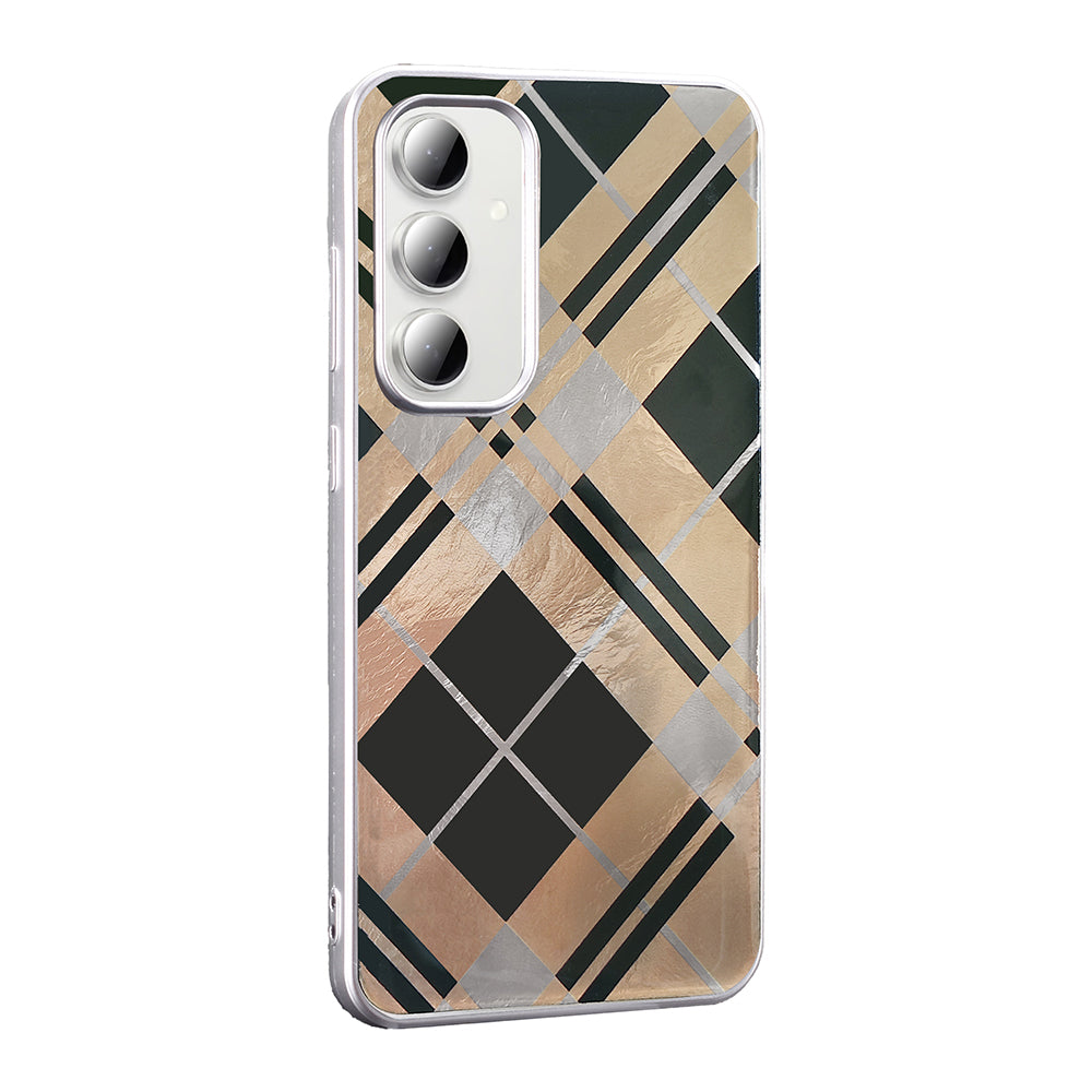Galaxy S24 FE Kılıf Desenli Zore Mep Kapak Geometrik