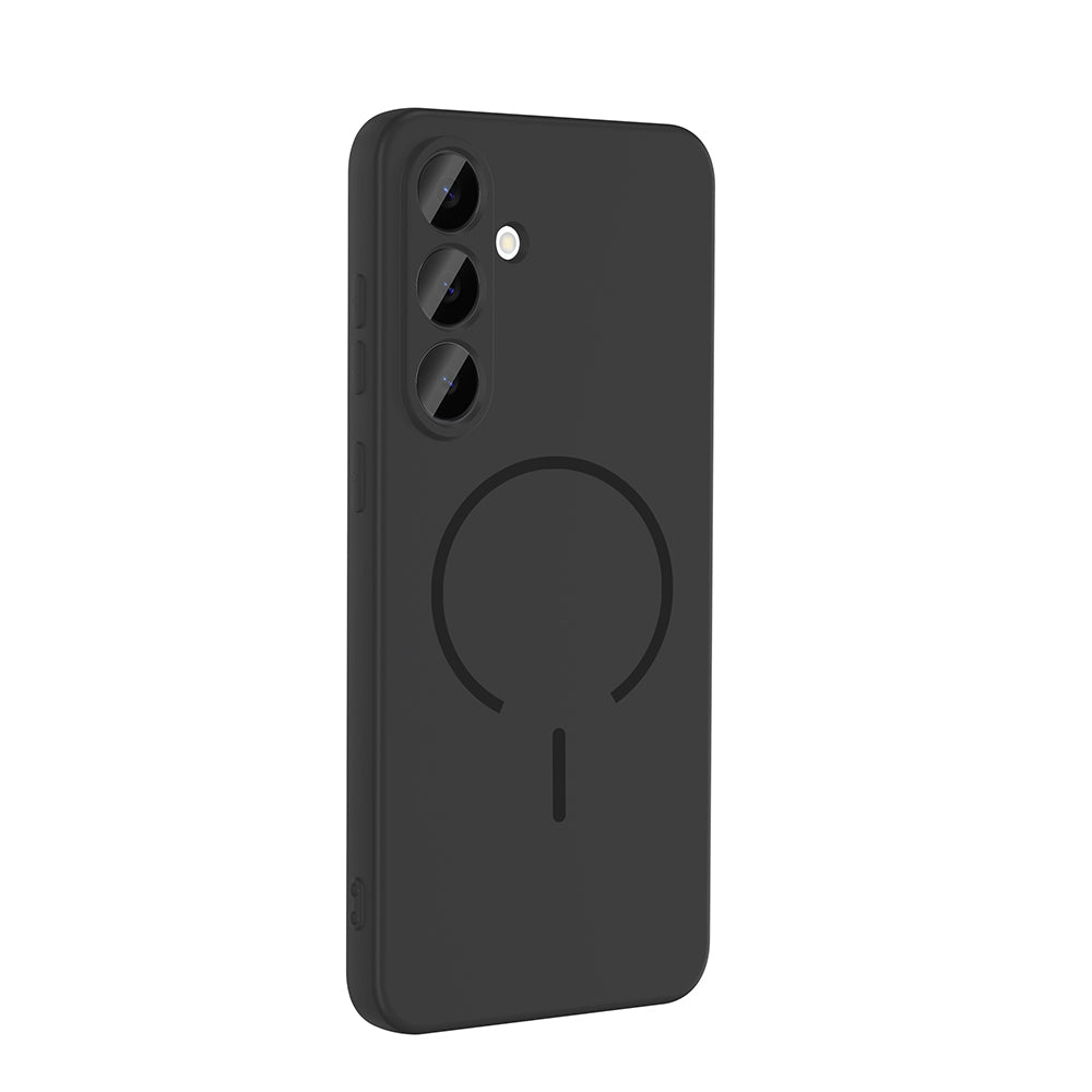 Galaxy S24 FE Kılıf M-safe Şarj Özellikli Zore Meta Kapak