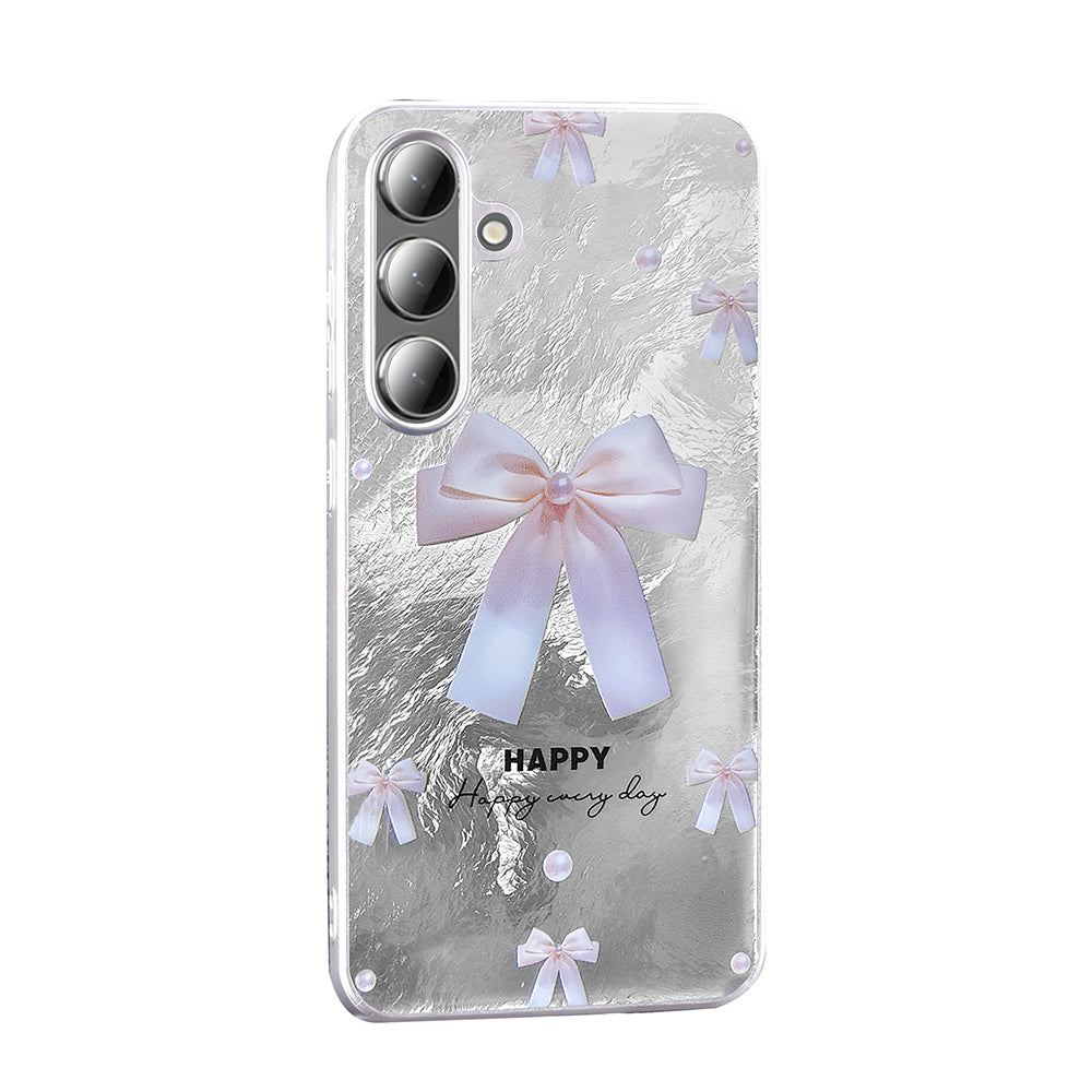 Galaxy S24 Kılıf Desenli Zore Mep Kapak Gold Leopar