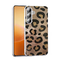 Galaxy S24 Plus Kılıf Desenli Zore Mep Kapak Gold Leopar
