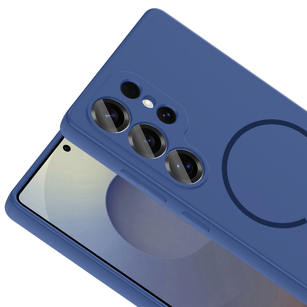 Galaxy S24 Ulta Kılıf M-safe Şarj Özellikli Zore Meta Kapak