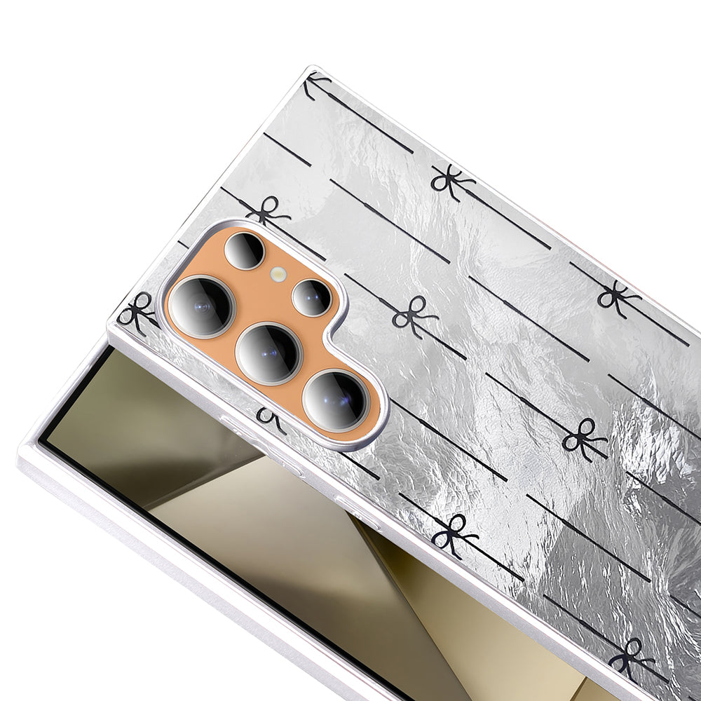 Galaxy S24 Ultra Kılıf Desenli Zore Mep Kapak Geometrik