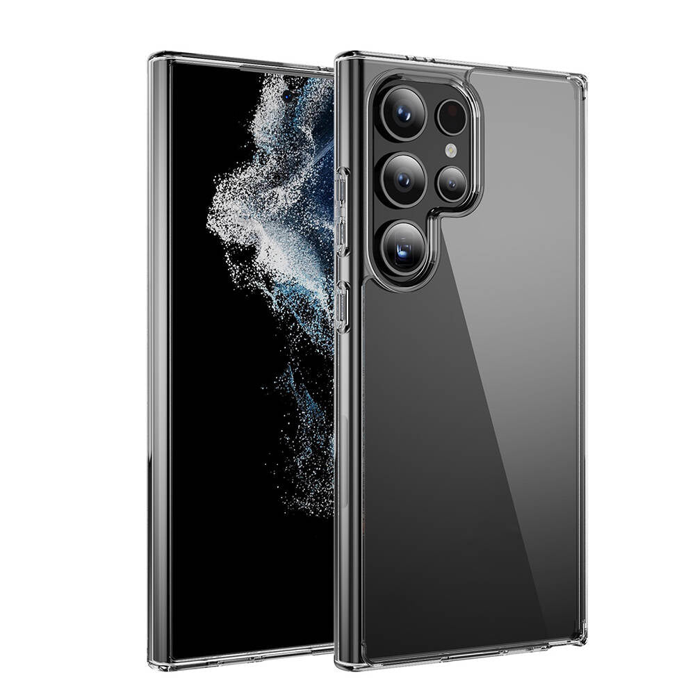 Galaxy S24 Ultra Kılıf Zore Droga Kapak Renksiz