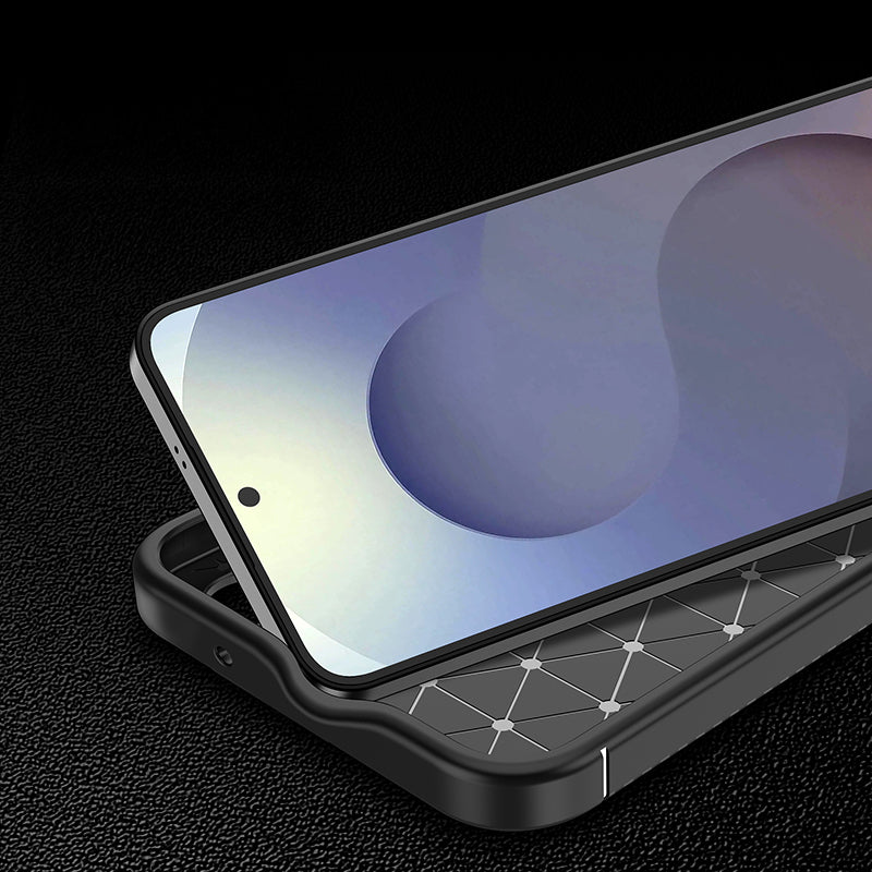 Galaxy S25 FE Kılıf Zore Negro Silikon Kapak Siyah